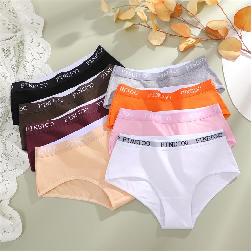 3Pcs Cotton Seamless Underwear Sexy Letter Belt Panties Low Waist Stretchy Briefs Female Breathable Sports Soft Lingerie