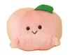 Naitou Design Pochamaru Summer Freshly Picked Series Peach Plush Toy, Approximately 9cm Tall, Ages 6 and Up