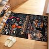 Harley-davidson Motorcycles Customizable Name Carpet Suitable for Game Room Living Rooms Study Room Dormitory Anti-slip Rug Decorate Offices