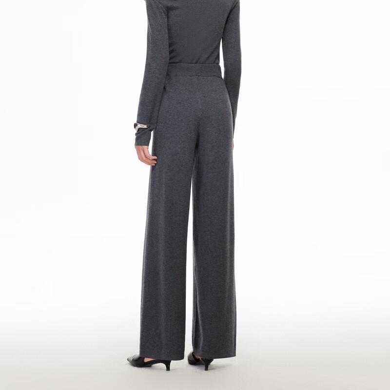 VEROMODA Women's Wool Blend High-Waist Wide-Leg Pants