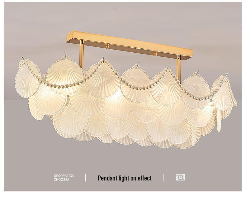 Modern French Crystal Pearl Chandelier for Living Room and Dining Room