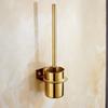 304 Titanium-Plated Brushed Black Stainless Steel European-Style Toilet Brush