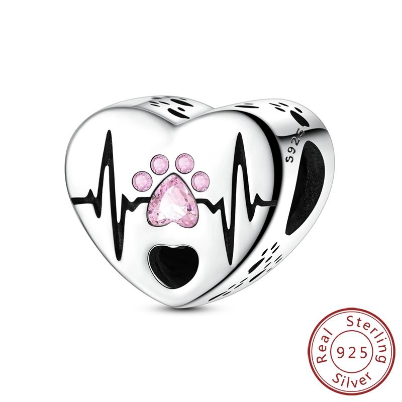 Original Copper Charms Beads Love Family Wings Whale Shark Charm Fit Bracelet Pendant Women Diy Fine Jewelry Gifts