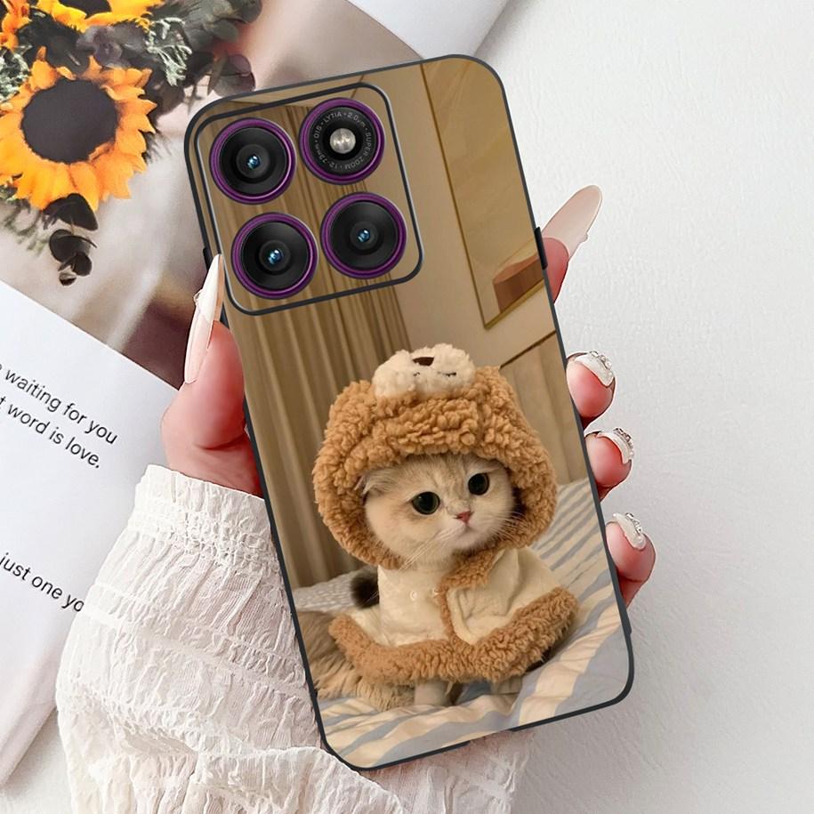 For Cover Motorola Moto Edge 60 Case Moto Edge 60 Pro Phone Cases Cool Dragon Carp Silicon Funda For Moto Edge60 Fusion 60s Capa