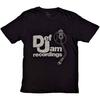 Def Jam Recordings Logo Stylus T-Shirt Schwarz