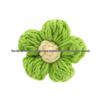 DIY Yarn Flowers: Handmade Knitted Crochet Puff Flower Accessories for Teacher's Day