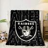 Football Club Emblem Blanket Flannel Blanket for Bed, Sofa, Camping, Hiking, Picnic Essentials, Gift for Family Fan Gifts