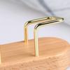 Desk Wooden Business Card Display Stand Wood Business Card Holder For Postcard Holder For Office Home Desktop
