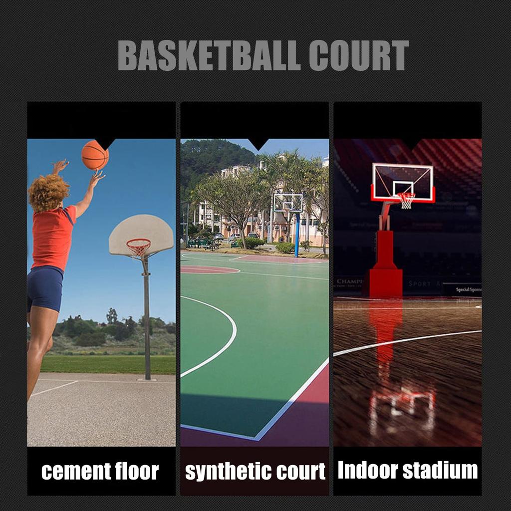 Smile PU Soft Leather Excellent Dribbling and Shooting Birthday Suitable for Indoor and Outdoor Purple 5/6/7 Basketball, Basketball, Experience, Gift,