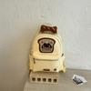 Schoolbag fun embroidery puppy dog cartoon backpack Korean version trendy new foreign style cute schoolbag travel small backpack