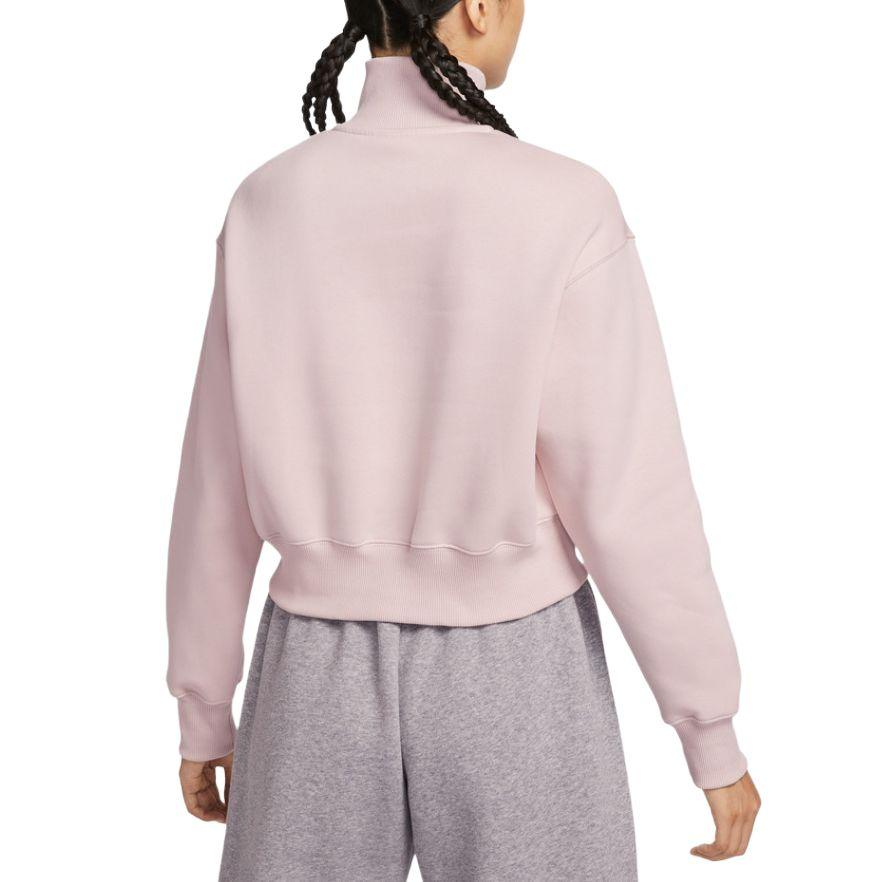 New Nike PHNX FLC QZ CROP Sweatshirt Women's DQ5768-667