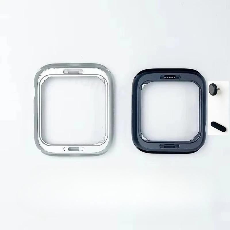 Aluminum Middle Frame Bezel Housing For i Watch S3 S4 S5 S6 S7 S8 SE 40mm 44mm 38mm 42mm 41mm 45mm GPS LTE Replacement Part