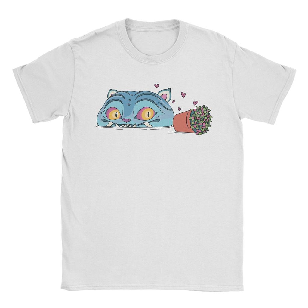 Men T-Shirt KPop Demon Hunters Derpy Humor Cotton Tees Short Sleeve T Shirts Crewneck Clothes Plus Size