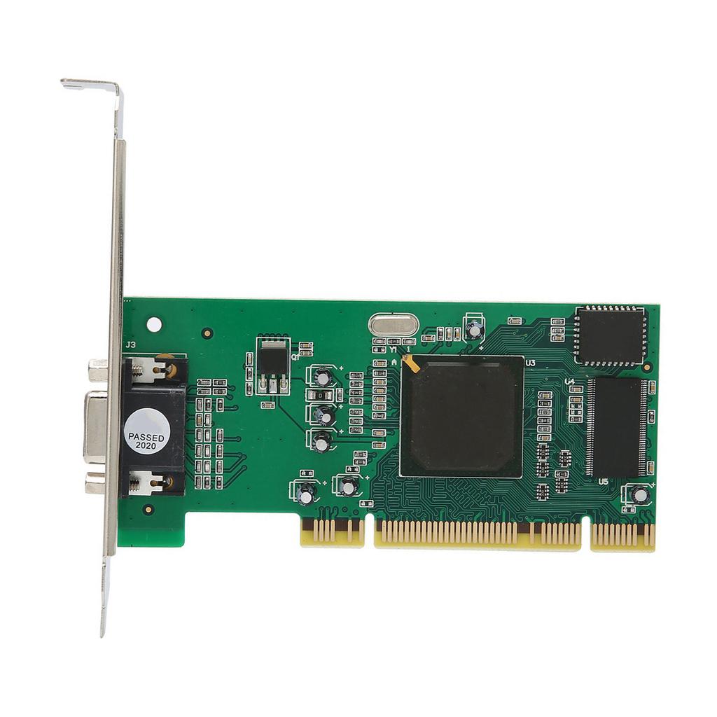 PCI Express Grafikkarte PCB Video für ATI Rage XL 8MB SDRAM VGA Grüne Platine für Desktop