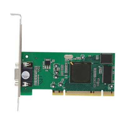 PCI Express Grafická karta PCB Video pro ATI Rage XL 8MB SDRAM VGA Zelená deska pro Stolní počítač