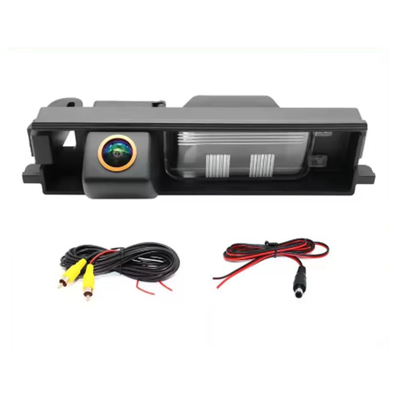 DTC2 Car Rear View Camera AHD 1080P 180 Degree Fish Eye Lens Reverse Backup Camera for Toyota RAV4 2000-2012