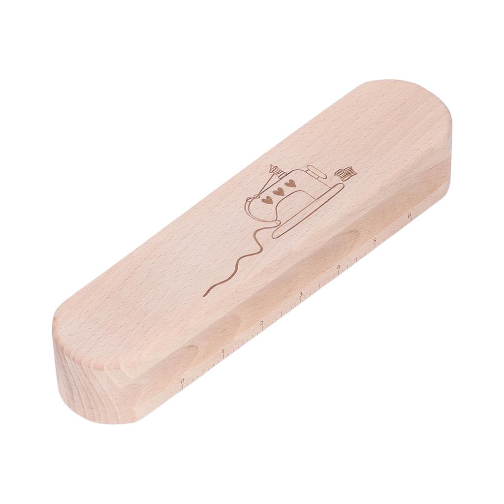 Quilters Clapper Sturdy Wood Round Corner Smoothing Multi Purpose Hardwood Tailor Clapper for Clothing Ironing Sewing