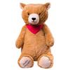 Plush - Jazzly - Grizzly Bear - 100cm - Brown - Indoor - Unisex
