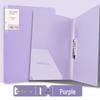 Morandi Double Clip A4 Folder for Students - Loose-leaf Test Paper & Office Document Storage