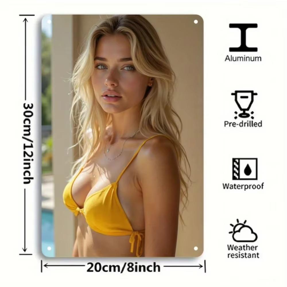 Vintage Metal Wall Art Decor Ready To Hang Home Office Bar Gift