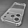 Airbag Shockproof Armor Phone Case For iPhone  Air 16 15 Plus 14 17 Pro Max 13 12 11 16e Transparent Protective Hard Cover Funda