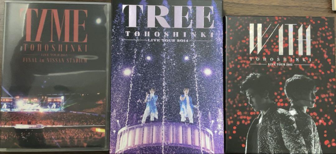 

[USED] TVXQ DVD, Blu-ray 3 items