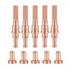 5pcs 98215 Electrode   5 Pcs 9 8212 Nozzle Tips Consumable for SL60 100 Plasma Torch