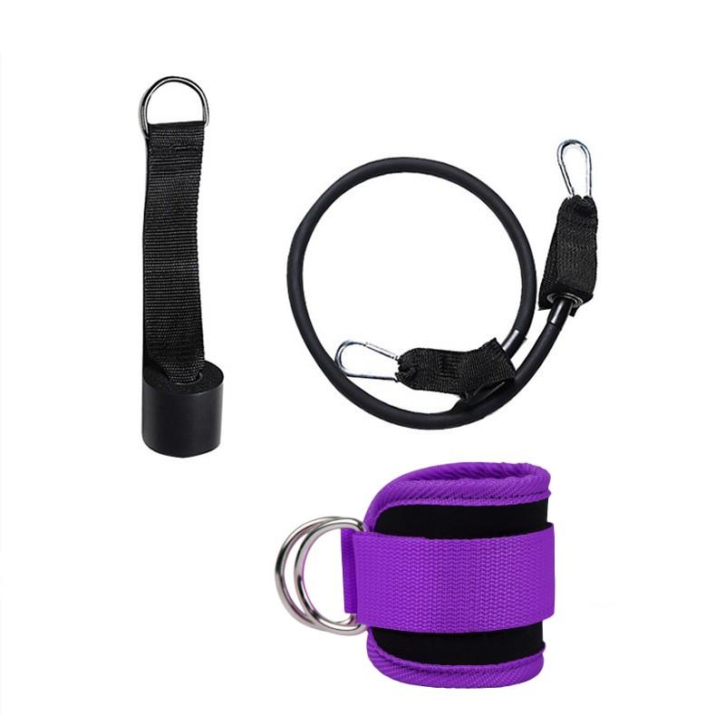 Curea de fitness pentru gleznă pentru aparate cu cablu Atașament de gleznă căptușit pentru picior și fesieri Gym Manșetă pentru gleznă Pradă exerciții de recul de șold