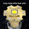 UOSU Rechargeable White Laser Zoom Headlamp