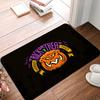 Horror Pumpkin Door Mat Halloween Theme Entrance Door Mat Home Door Decoration Front Door Welcome Mat Living Room Bedroom Carpet