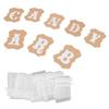 Dessert Buffet Decoration Clear Printing Paper Banners Graduation Candy Bar Decor for Entrance