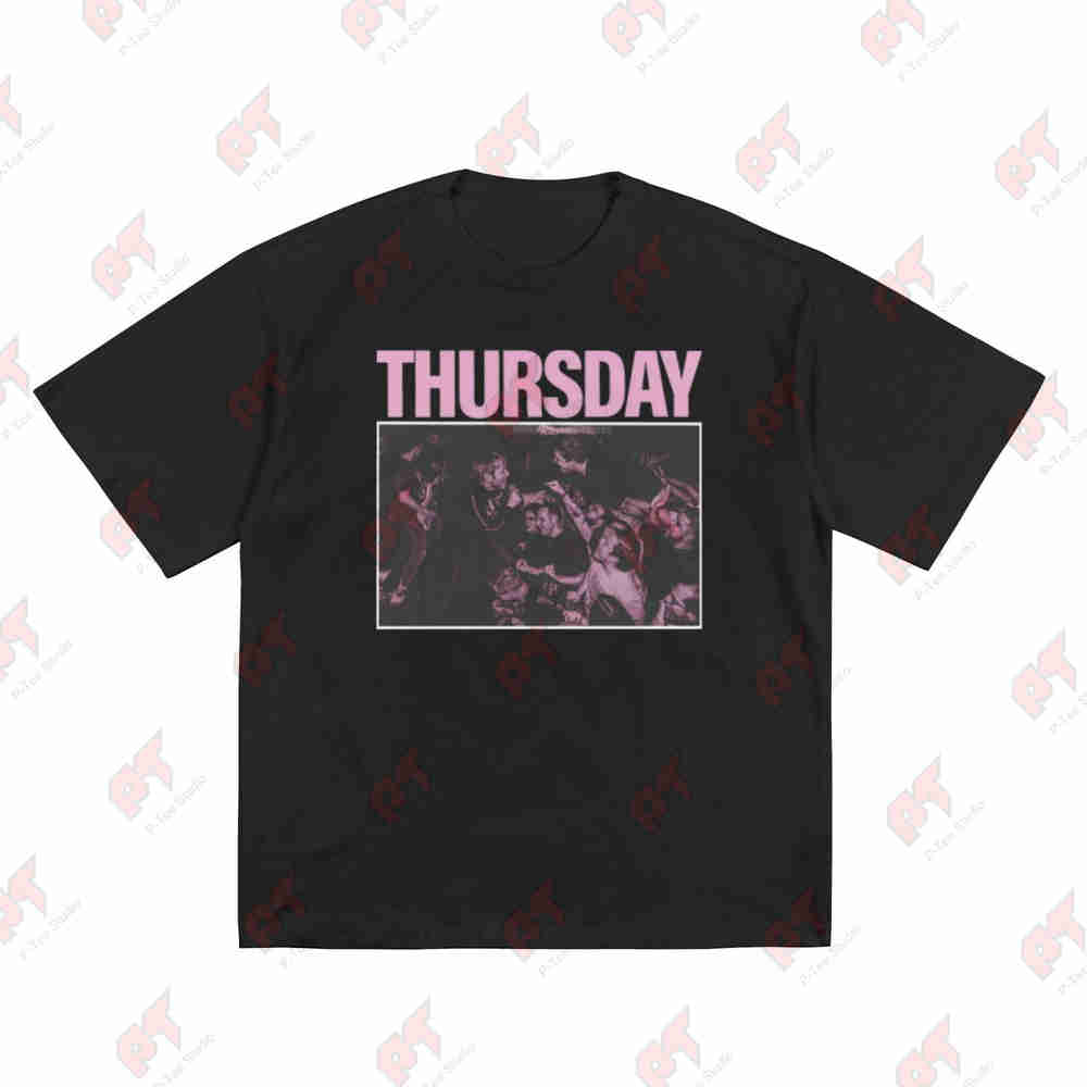 Donnerstag Emo Post-Hardcore Kurzarm T-Shirt 100% Baumwolle T-Shirt