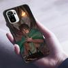 Anime Attack On Titan Eren Yeager Silicone Phone Case For Xiaomi Redmi Note 9 9T 10 10s 11 11s 11E 8 7 Poco M3 M4 Pro Cover Case