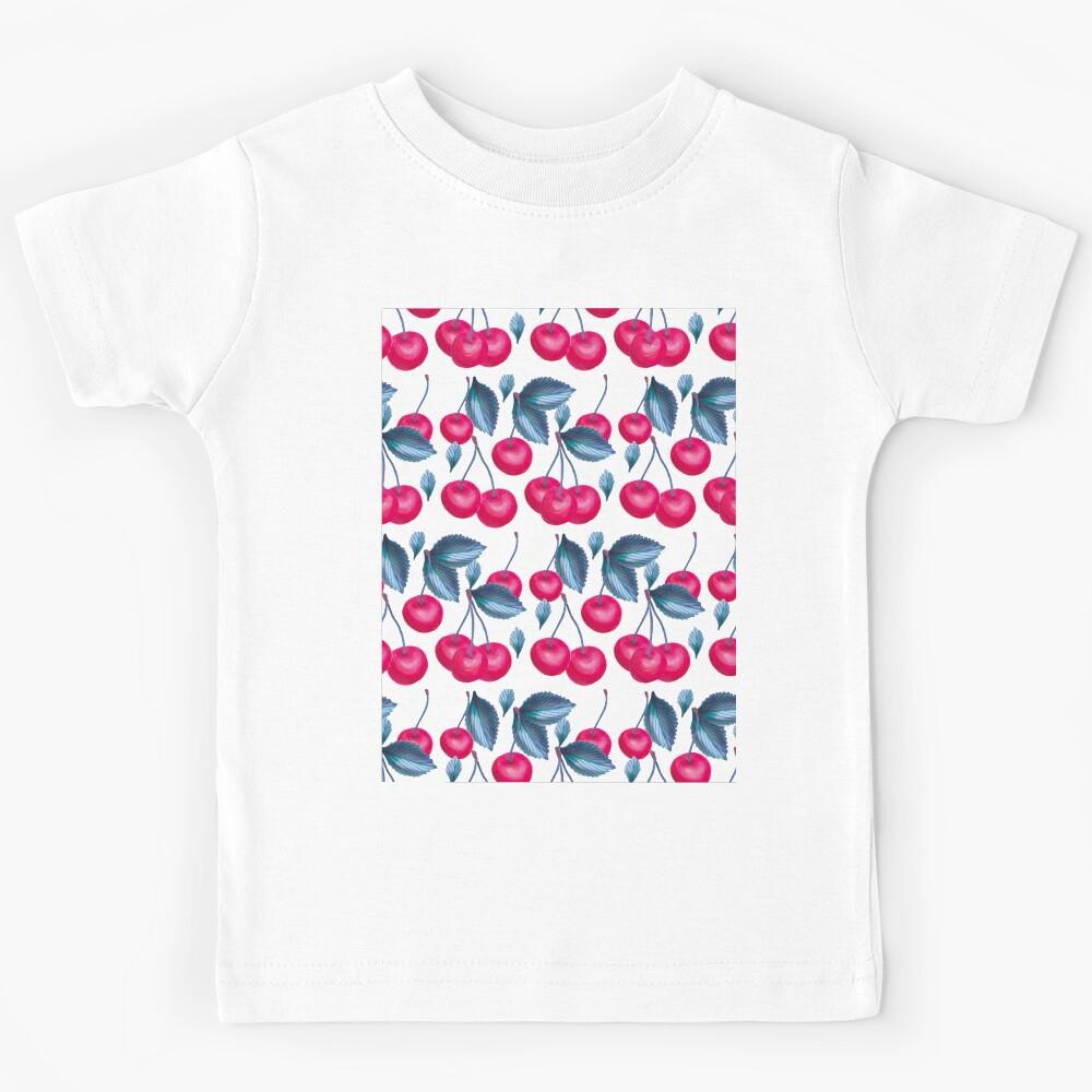 Cherry Print Kids T-Shirt 100