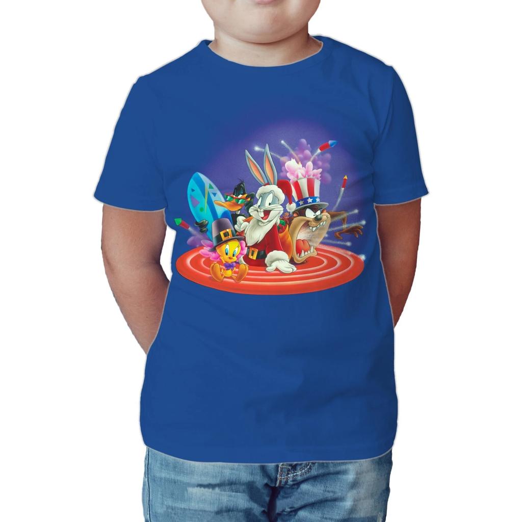 Looney Tunes Looney Tunes American Holiday Official Kids T-Shirt