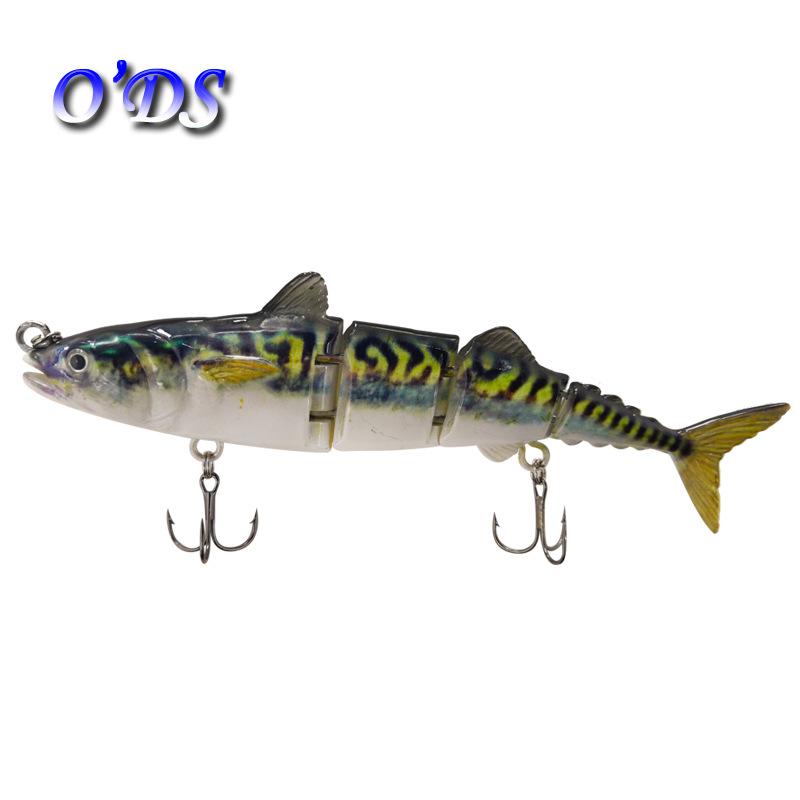 Luya Bait Four-Section Fishing Simulation Fake Bait Freshwater Sea Bait Hard Bait Luya Bait Tuna
