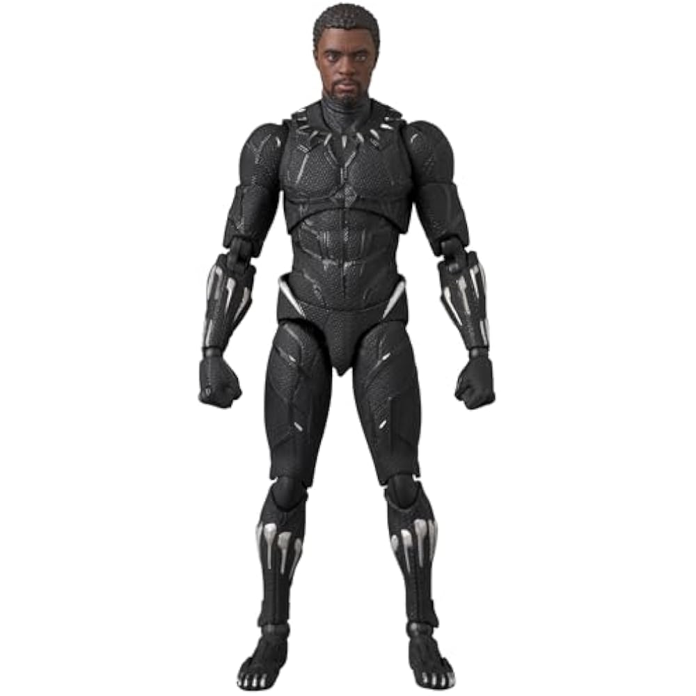 MAFEX No.230 BLACK PANTHER Ver. 1.5 Total Height Approx. 160mm Non-scale Painted Action Figure