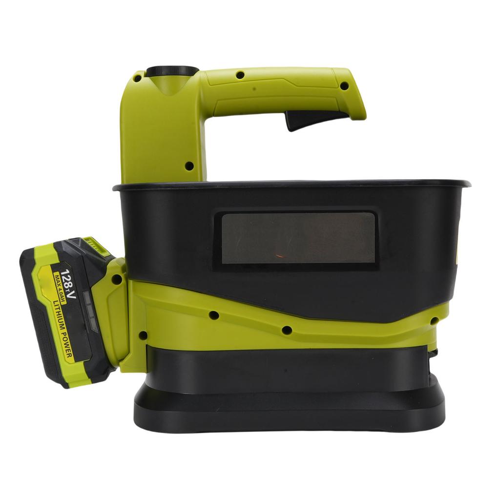 Cordless Seed Spreader, Battery Operated Salt Spreaders, Portable Fertilizer Broadcast Spreader for Lawn Garden Grass Seeds Available All Year Round.