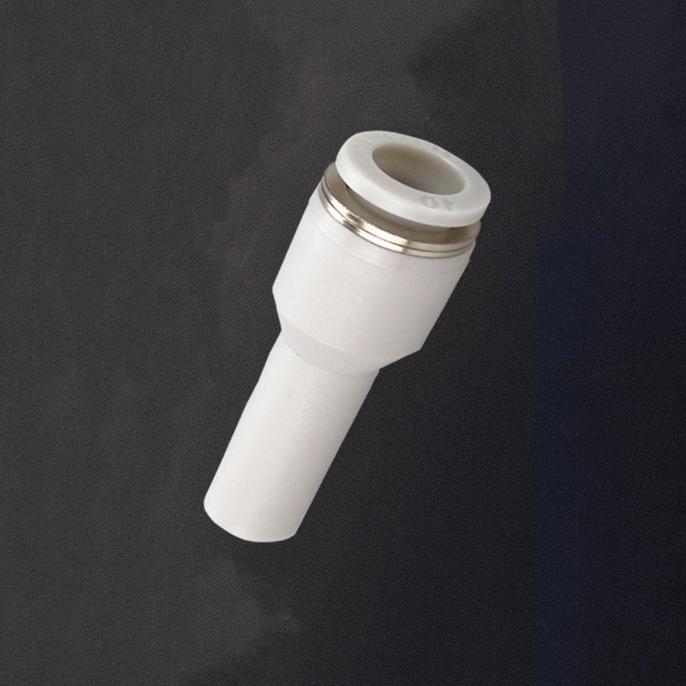 4 6 8 10 12mm Tube To Push In Connector Plug Reudcer Bushing Plastic Pneumatic Air Pipe Fitting Coupler