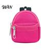 Small Zipper Pouch Mini Backpack Coin Purse, Scratch Resistant Zippered Compartment Doll Accessory Keychain Bag, Waterproof Oxford Cloth Earphone Case