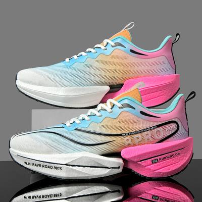 Big Size 45 Carbon Plate Marathon Shoes Men Casual Sneakers Comfortable Lightweight Athletic Sport Running Shoes For Unisex Tenis Walking Footwear