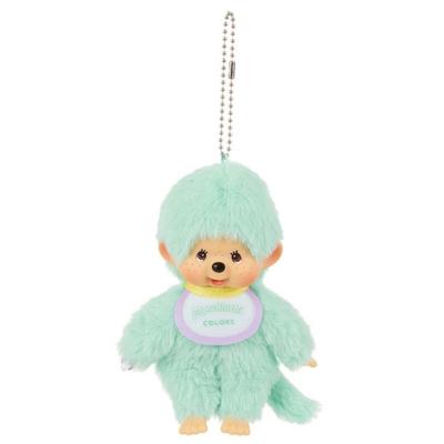 Monchichi COLORS Plush Keychain Mint Green