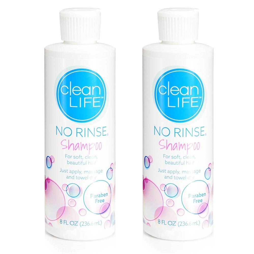 Cleanlife No-Rinse Dry Shampoo 236.6ml 2 pcs
