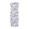 Women's Fashion Casual Sleeveless Round Neck Floral Elegant Temperament Dress