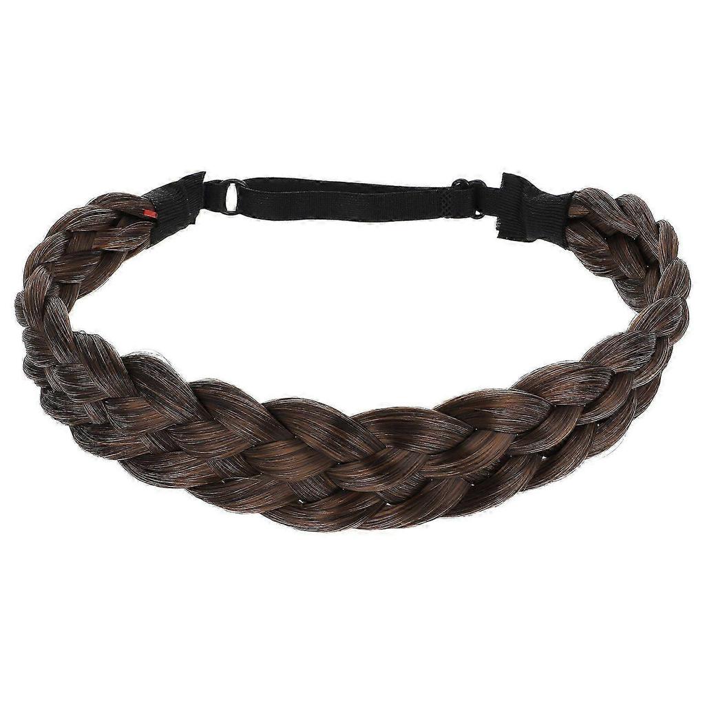 Braided Hair Braid Headpiece Hair Band a Stylish Ponytail Accessory for Sports Work and Daily Use