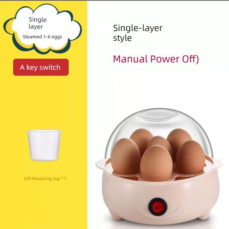 

Пароварка для яиц Вареные яйца Удобный гаджет Автоматическое отключение питания Для дома Многофункциональный Мини Маленький 2025 Новинка Автоматическое отключение питания Single Layer +1 Ceremony [Manual Power Off]]