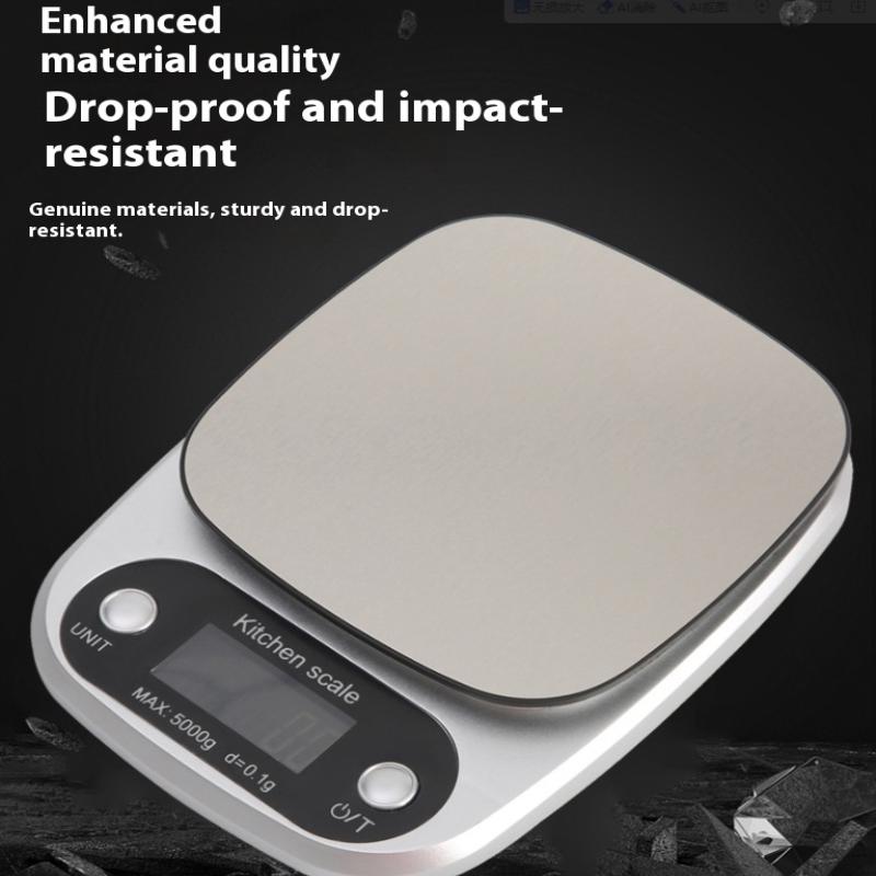 High Precision Kitchen Scale 10kg Electronic Jewelry Food Baking Scale Multifunction Measuring Tool Gram Scale Lcd Display