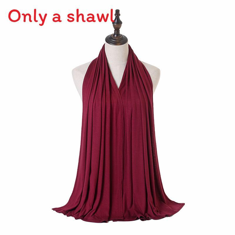 Cotton Scarf Accessories With Elastic Modal For Winter And Summer Wear Style A