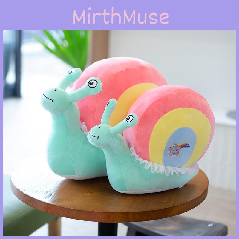 Adorable Snail Color Plushie Toy Cartoon Doll Girl Kid Companion Birthday Gift