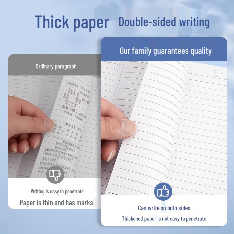 A4, B5, A5 Soft Cover Notebooks for Students & Office Use - Perfect for Homework & School